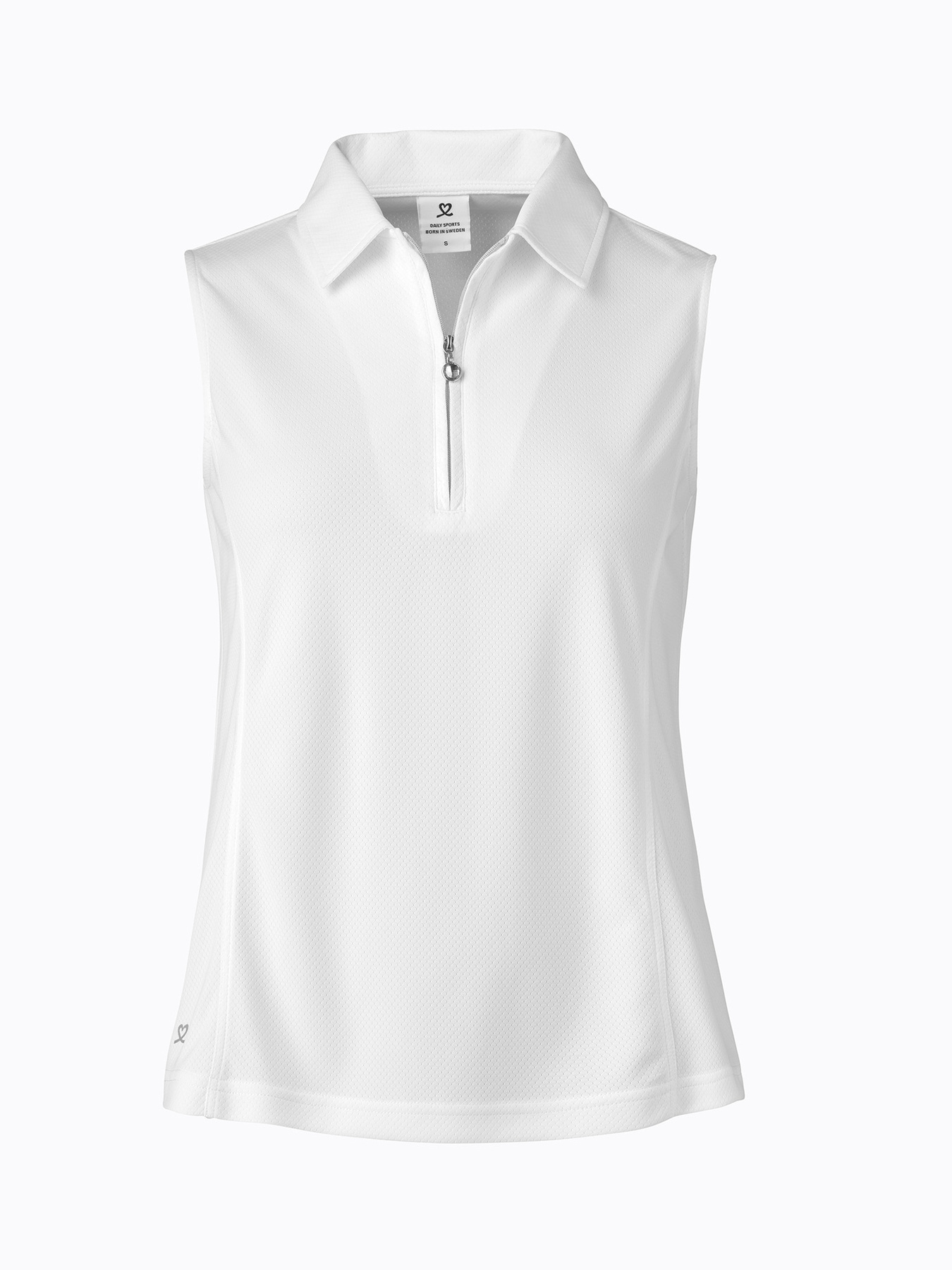 Macy sleeveless polo shirt