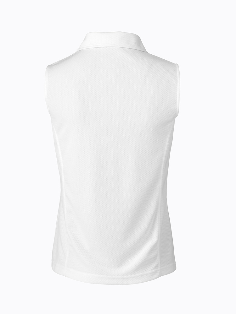 Macy sleeveless polo shirt