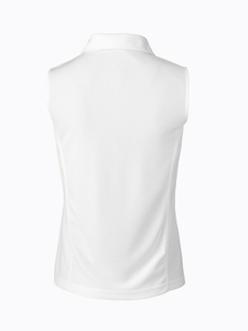 Macy sleeveless polo shirt
