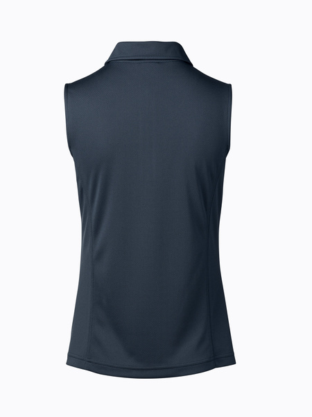 Macy sleeveless polo shirt