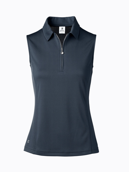 Macy sleeveless polo shirt