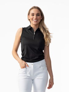 Macy sleeveless polo shirt