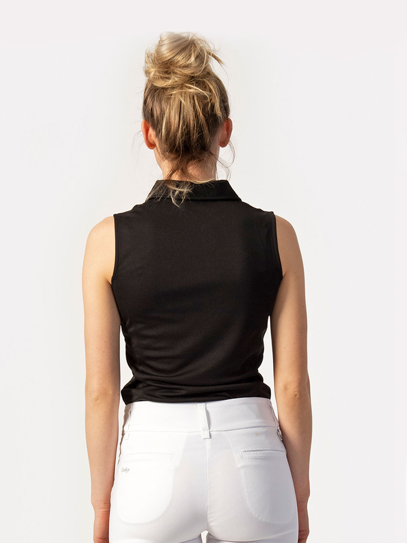 Macy sleeveless polo shirt