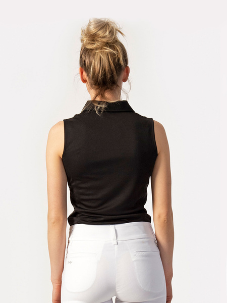 Macy sleeveless polo shirt