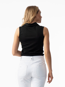 Macy sleeveless polo shirt