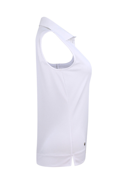 Elvira sleeveless polo shirt