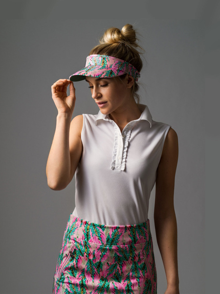 Elvira sleeveless polo shirt