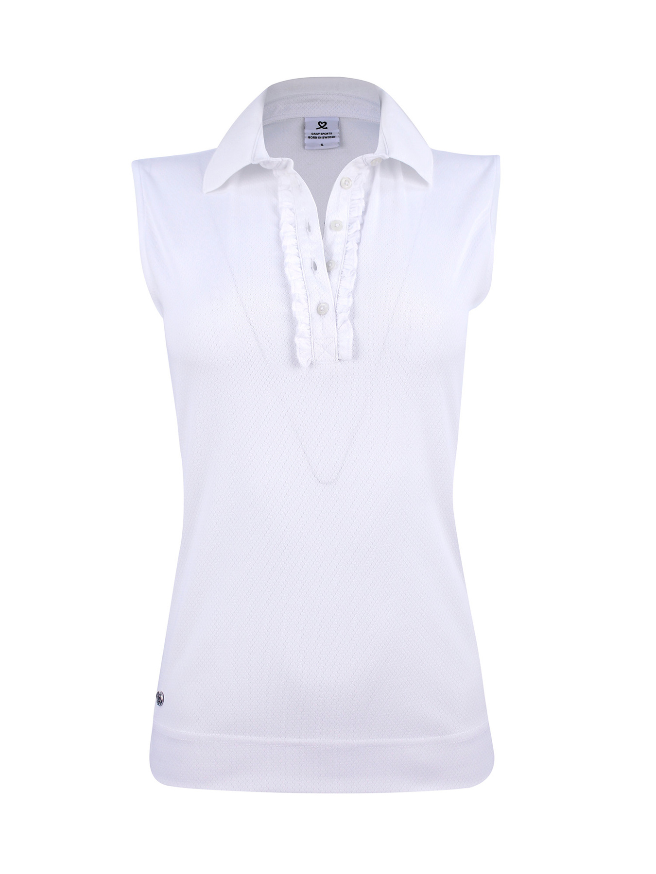 Elvira sleeveless polo shirt