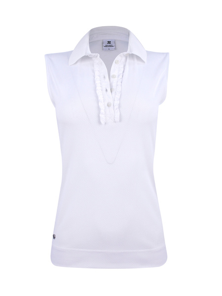 Elvira sleeveless polo shirt