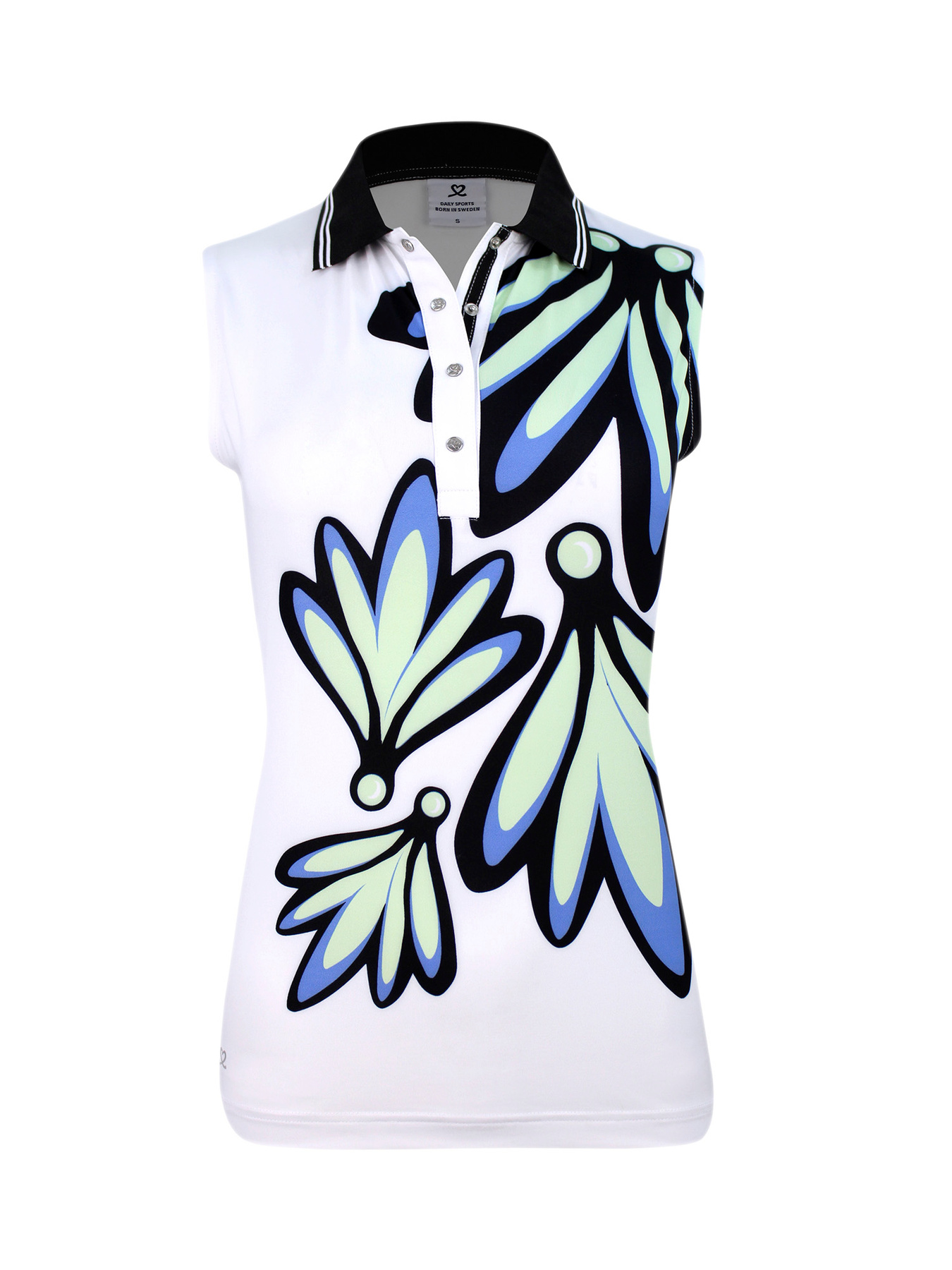 Kinsey sleeveless polo shirt