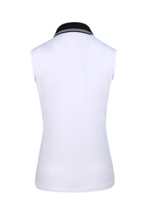 Kinsey sleeveless polo shirt
