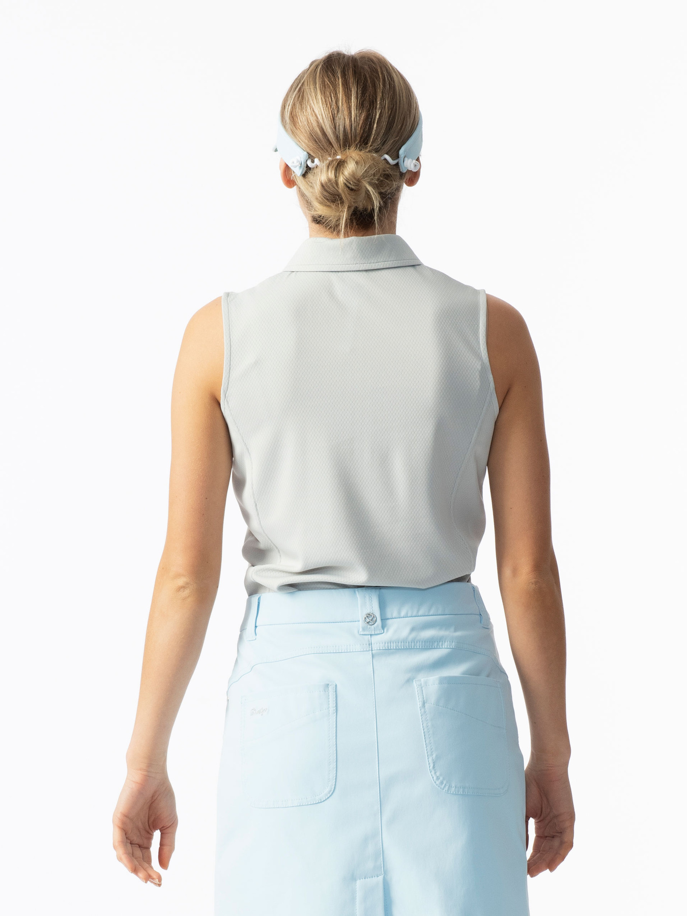 Macy Sleeveless Polo Shirt