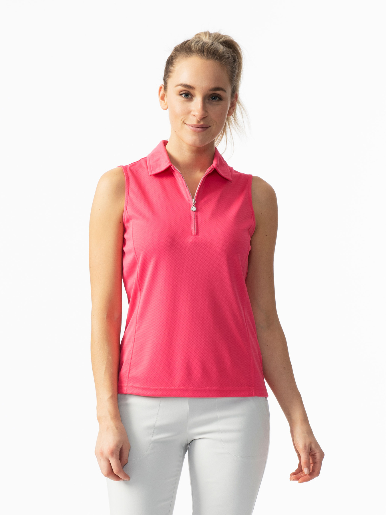 Macy Sleeveless Polo Shirt