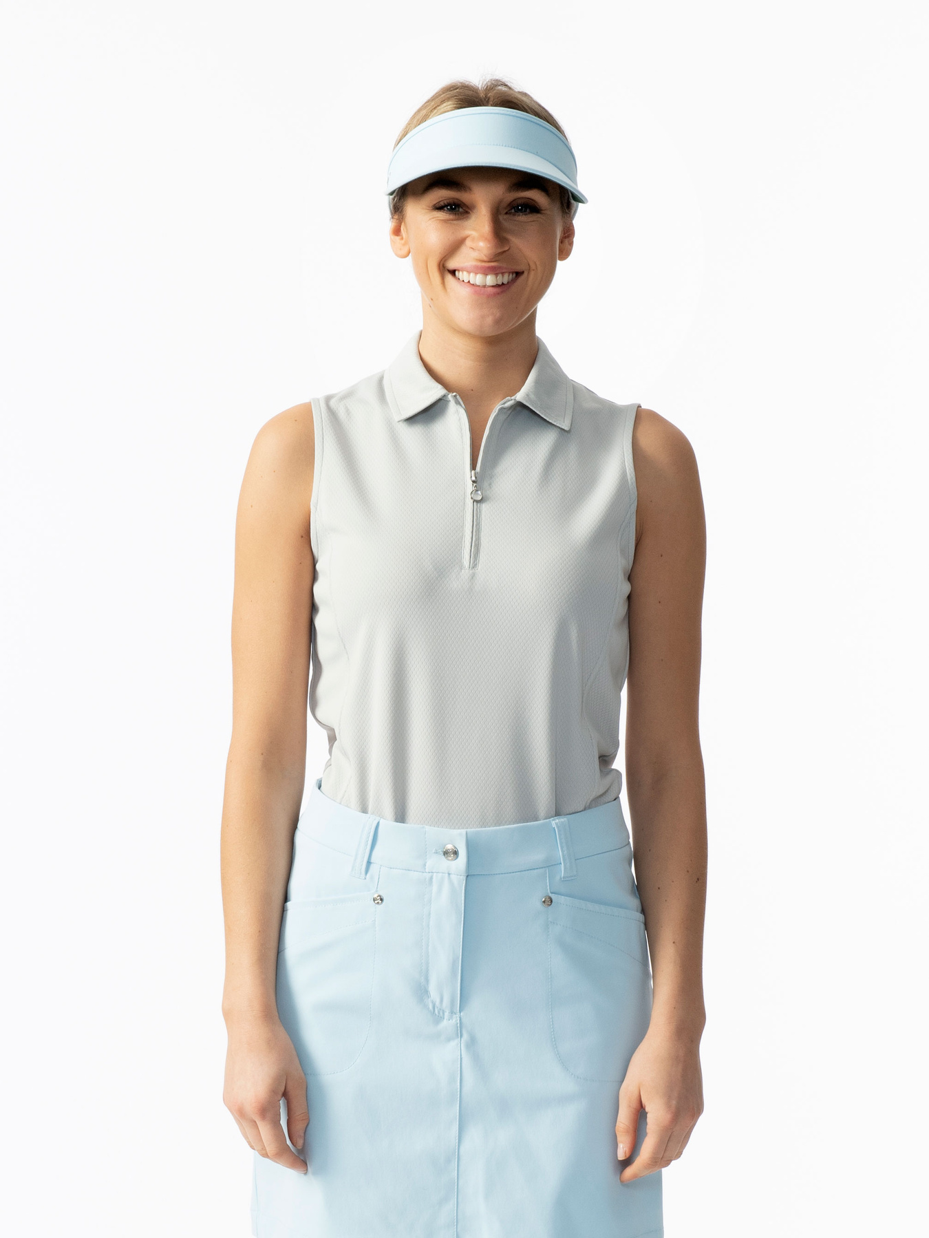 Macy Sleeveless Polo Shirt