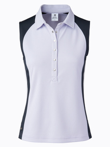 Zenia Sleeveless Polo Shirt
