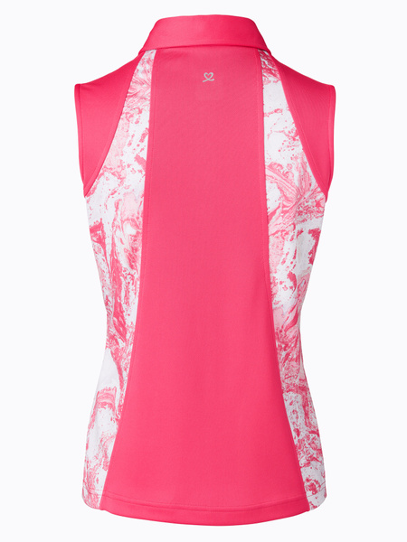 Adelina Sleeveless Polo Shirt