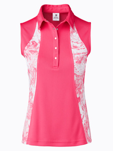 Adelina Sleeveless Polo Shirt