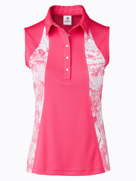 Adelina Sleeveless Polo Shirt