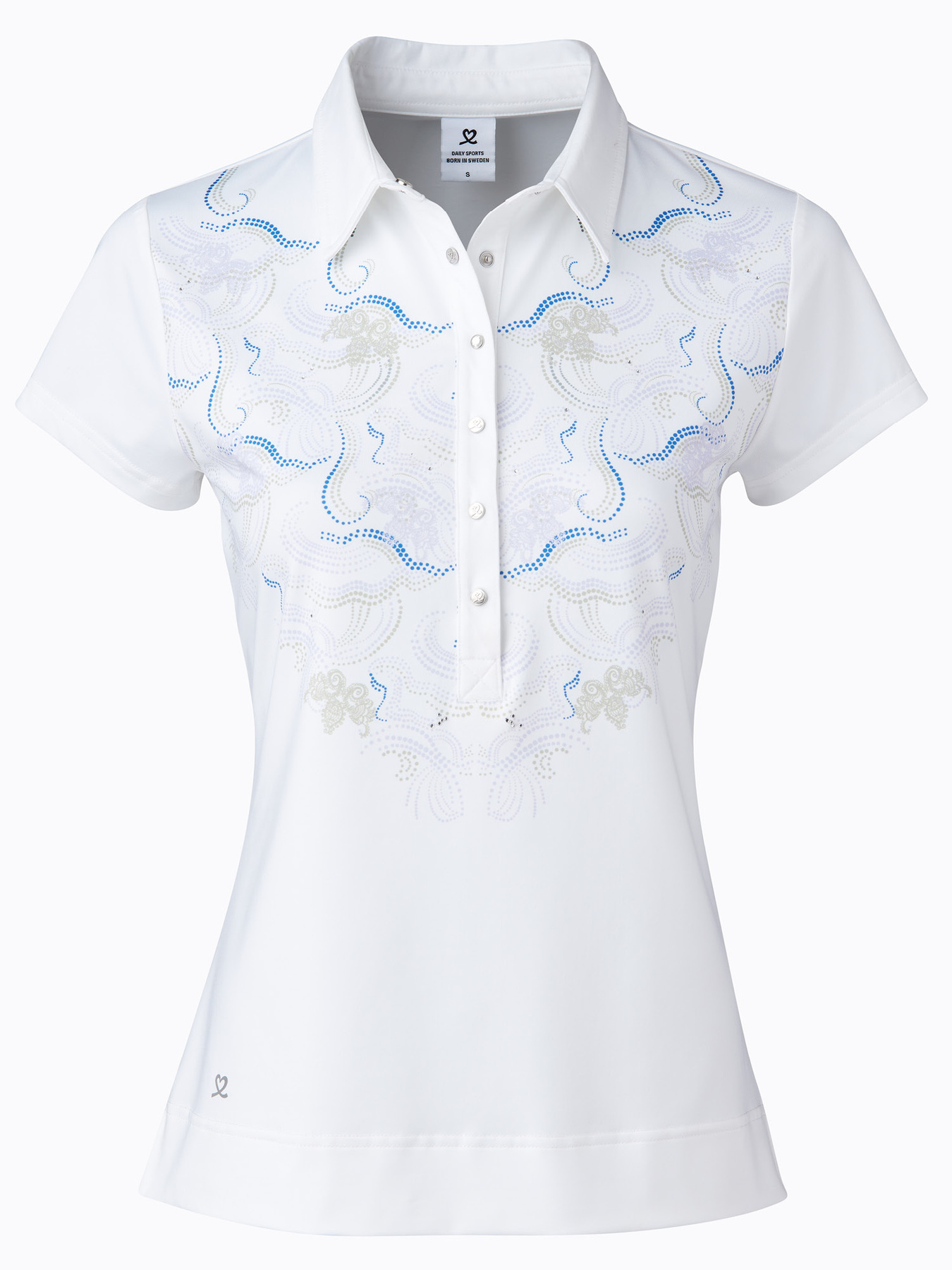 Viola Cap Short-sleeved Polo Shirt
