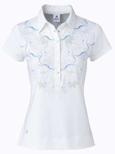 Viola Cap Short-sleeved Polo Shirt