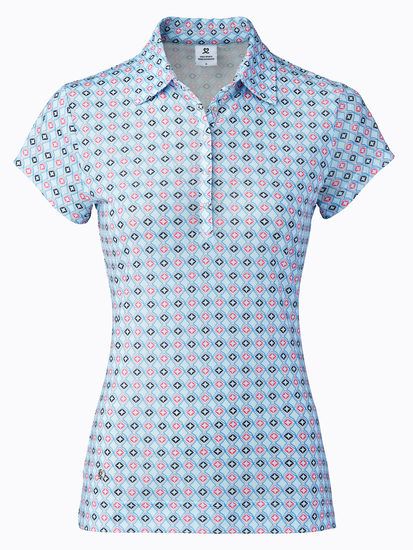 Sue Short-sleeved Mesh Polo Shirt