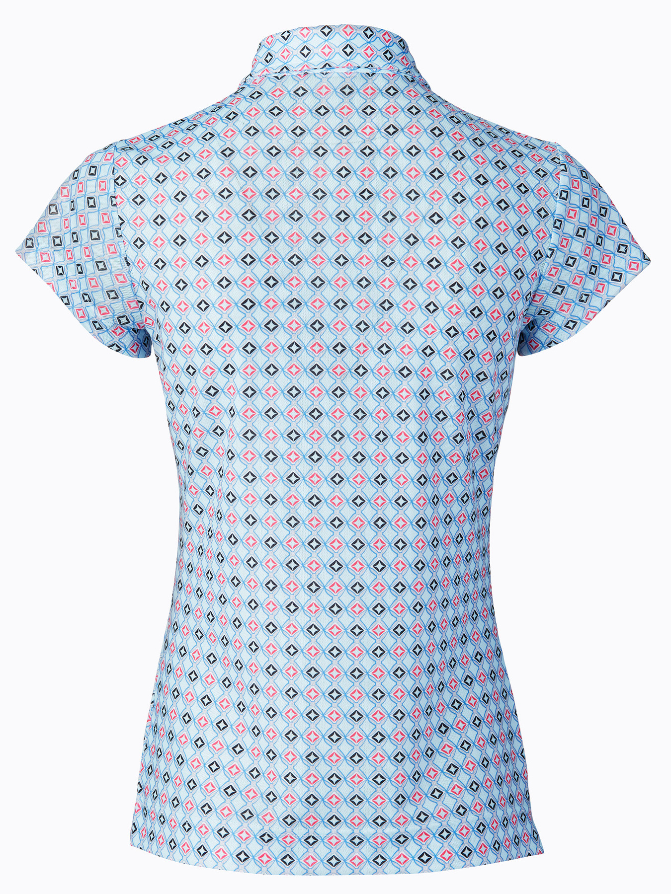 Sue Short-sleeved Mesh Polo Shirt