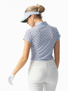 Sue Short-sleeved Mesh Polo Shirt