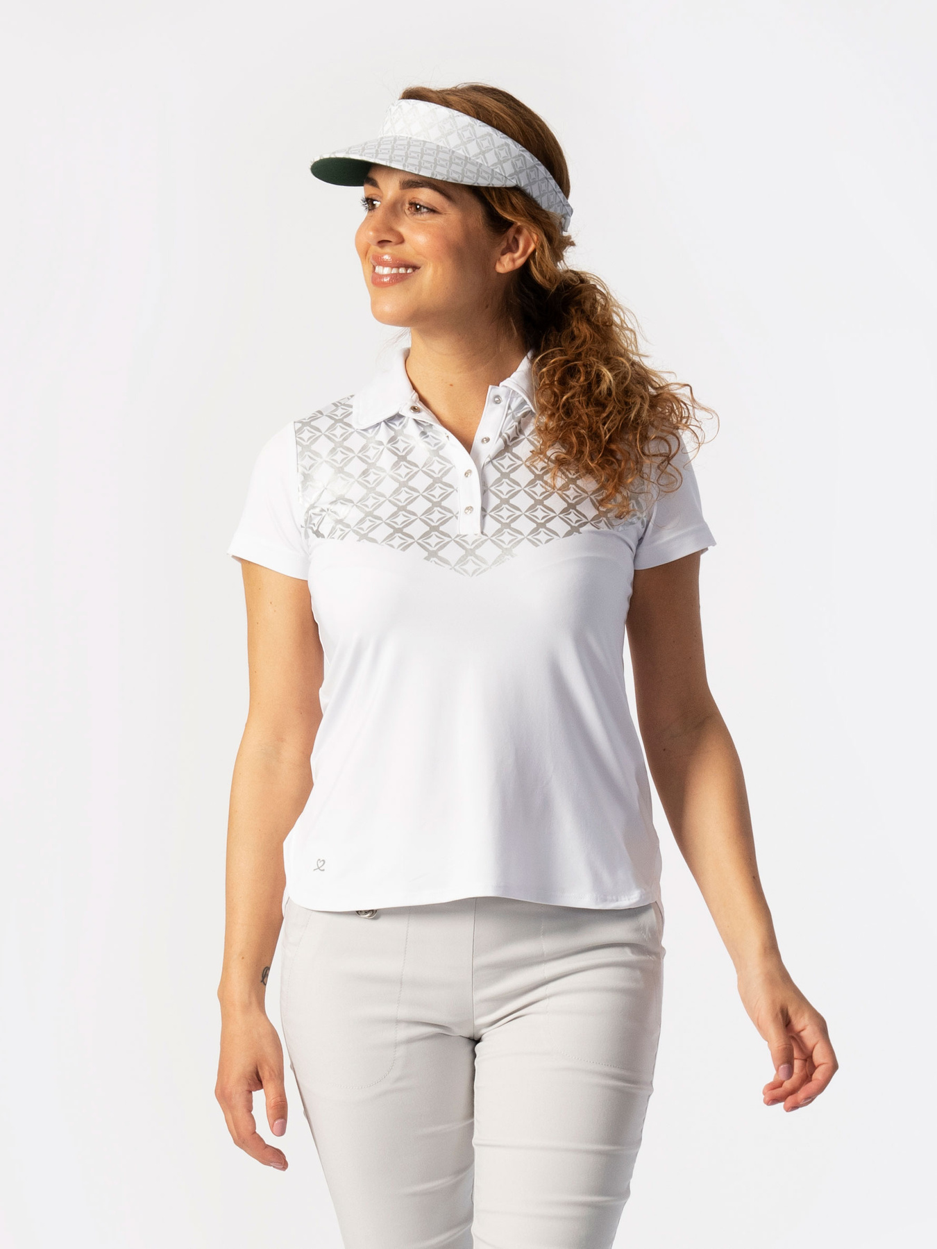 Caterina Short sleeve Polo Shirt