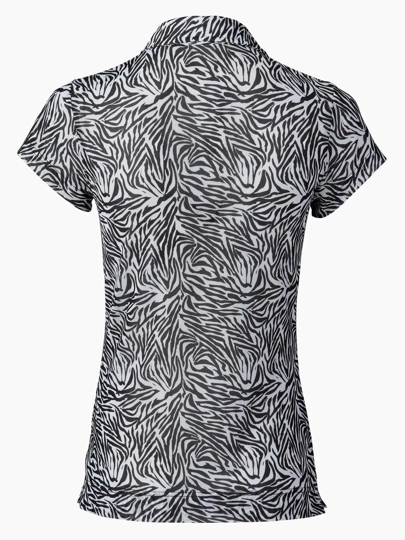 Kiara Short-sleeved Mesh Polo Shirt