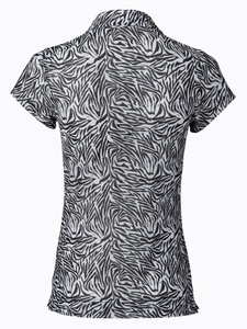 Kiara Short-sleeved Mesh Polo Shirt