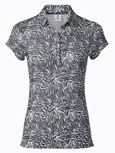 Kiara Short-sleeved Mesh Polo Shirt