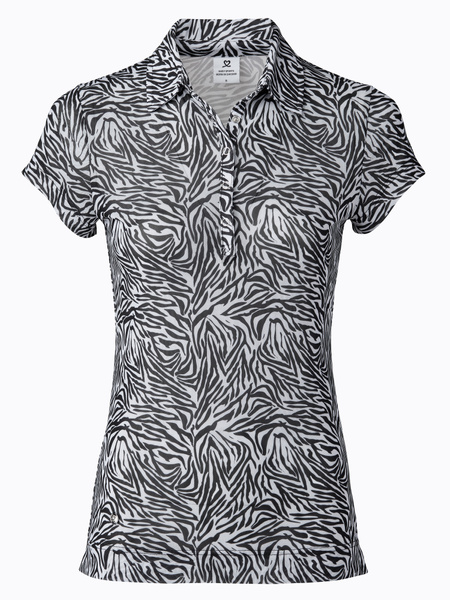 Kiara Short-sleeved Mesh Polo Shirt