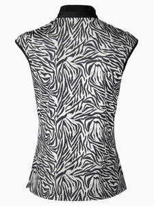 Tiana Cap Sleeveless Polo Shirt