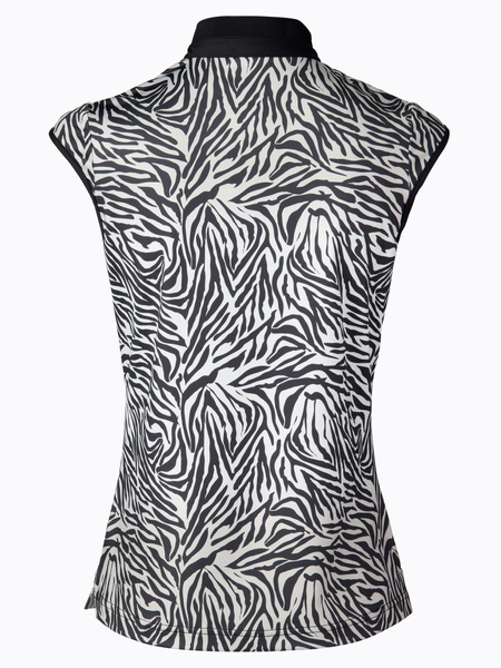 Tiana Cap Sleeveless Polo Shirt