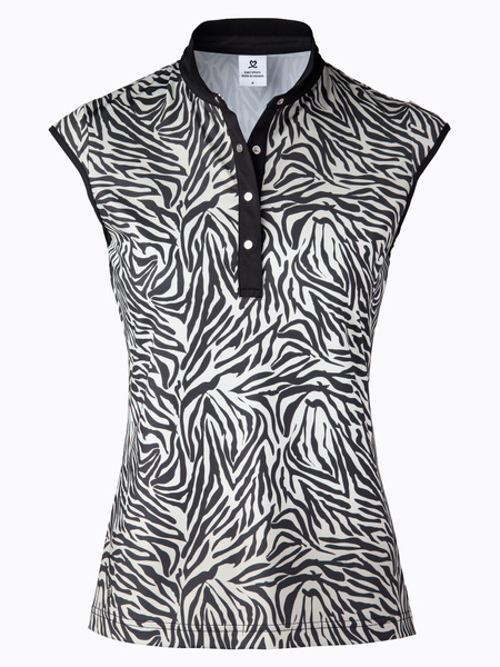Tiana Cap Sleeveless Polo Shirt