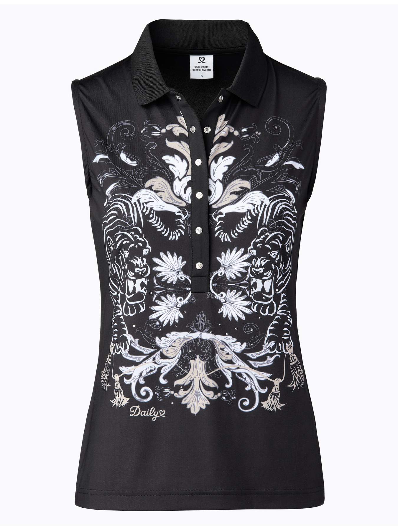 Tabby Sleeveless Polo Shirt