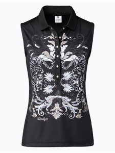 Tabby Sleeveless Polo Shirt