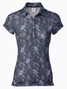 Luisa Short-sleeved Mesh Polo Shirt