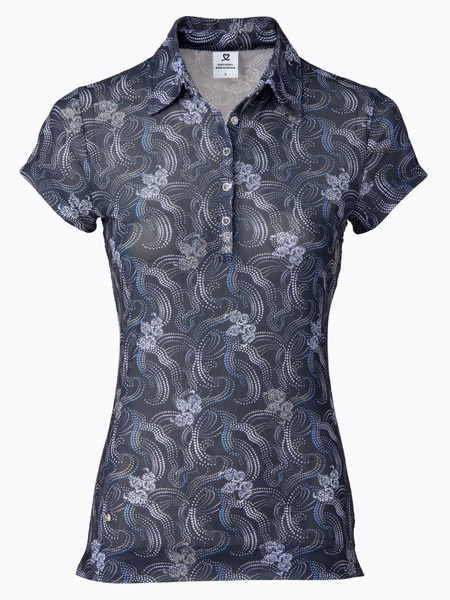 Luisa Short-sleeved Mesh Polo Shirt