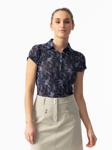 Luisa Short-sleeved Mesh Polo Shirt
