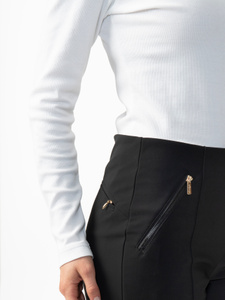 Maggie Long-sleeved Roll Neck Top