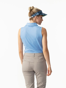 Macy sleeveless polo shirt