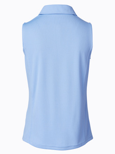 Macy sleeveless polo shirt
