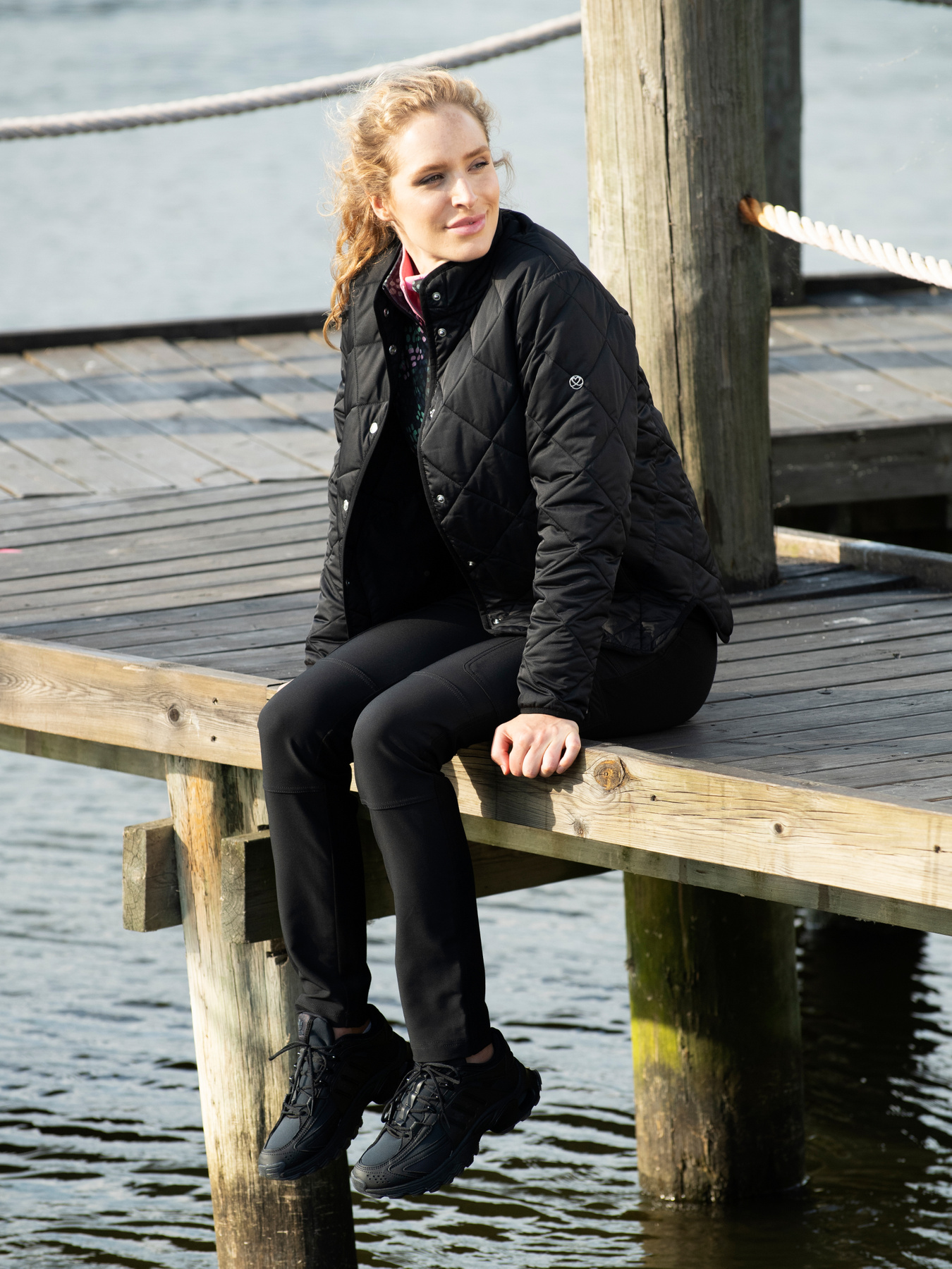 Michelle Quilted Lightweight Jacket