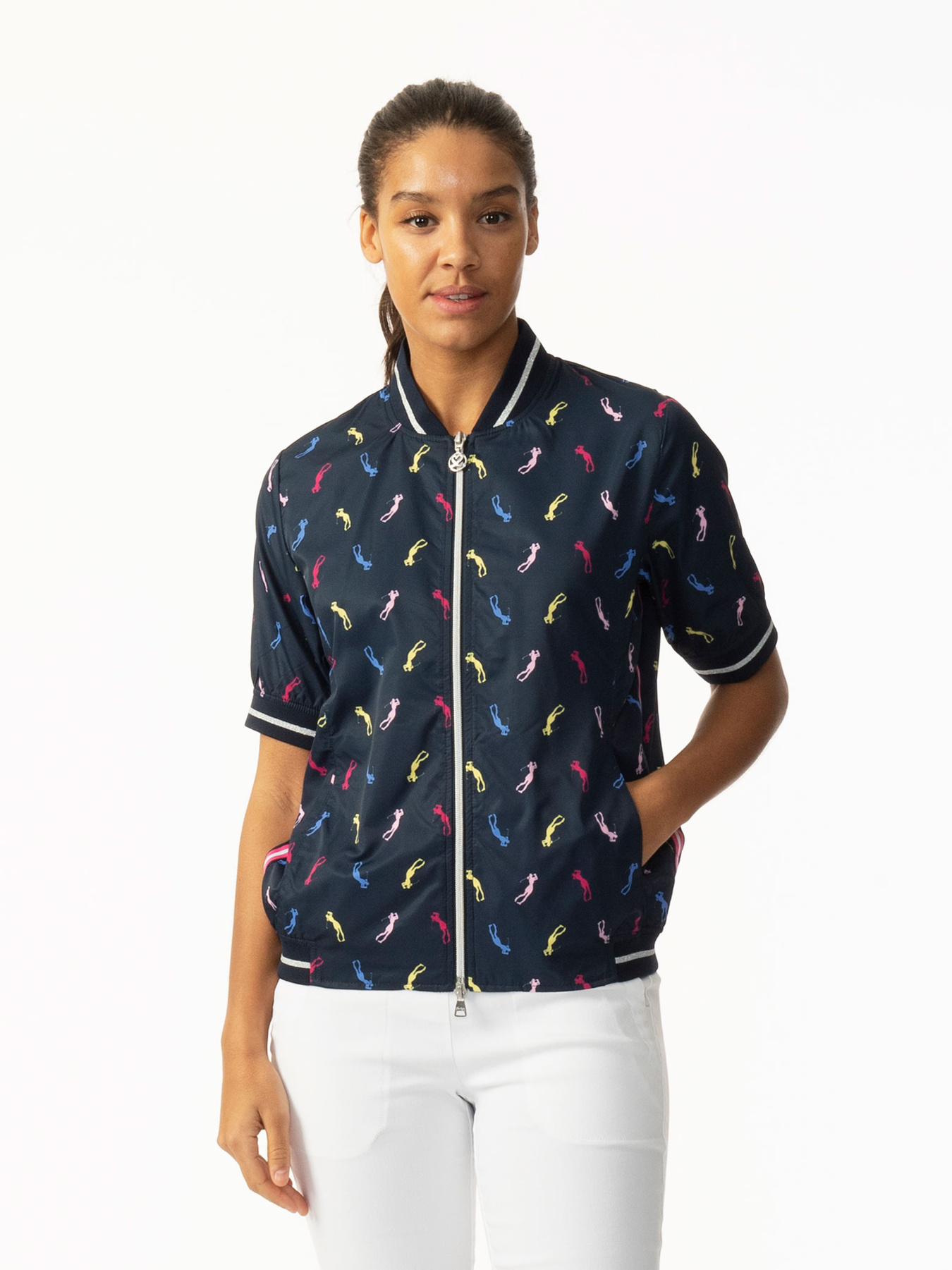 Chatty Short-sleeved Wind Jacket