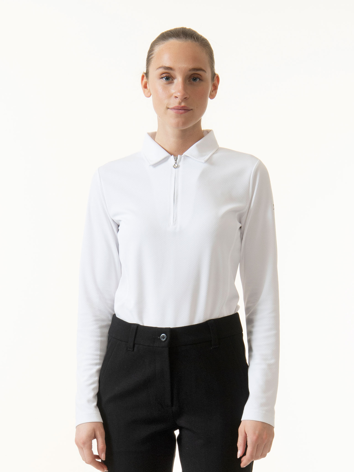 Macy Long-sleeved Polo Shirt