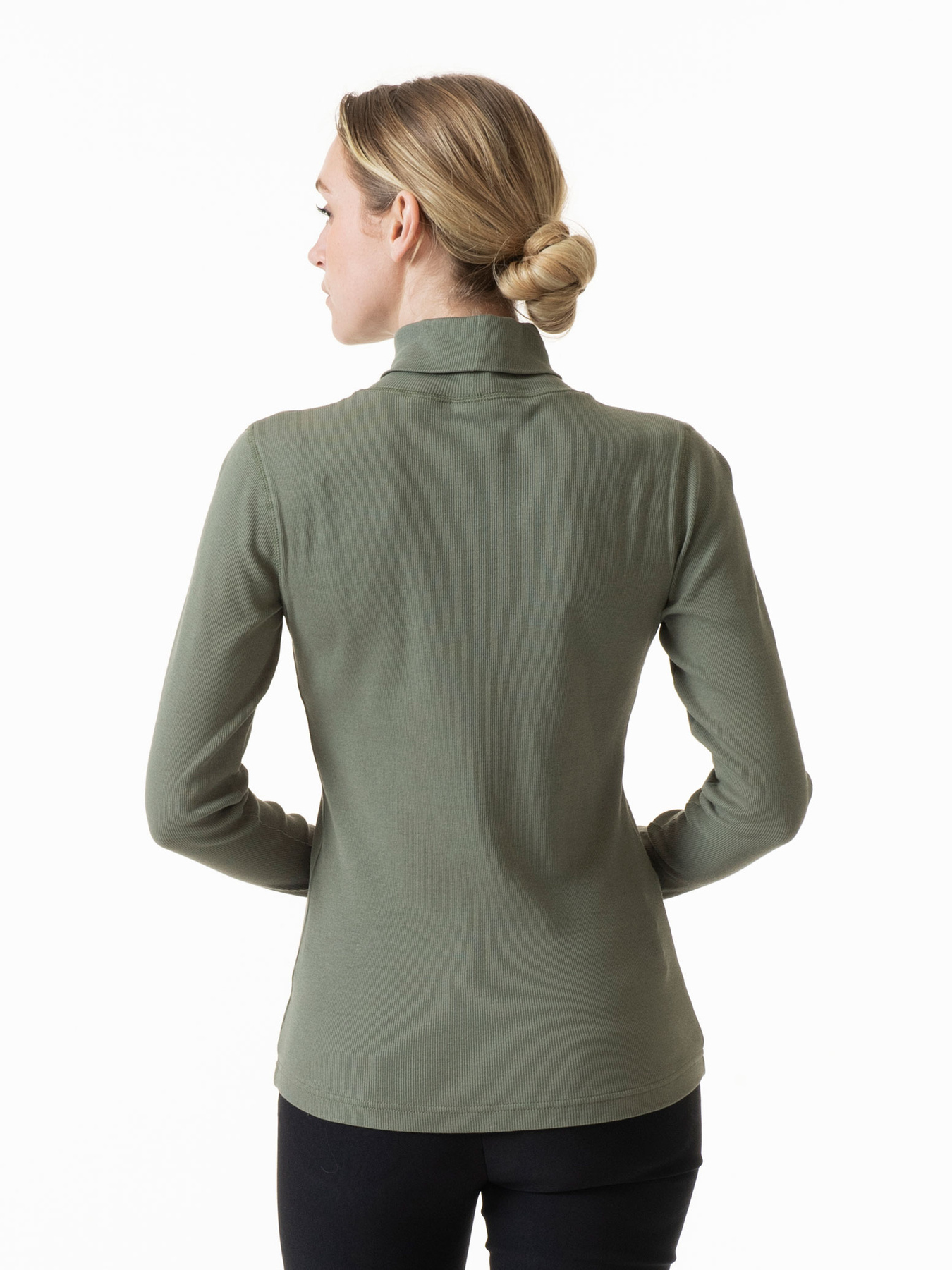 Maggie Long-sleeved Roll-neck Top