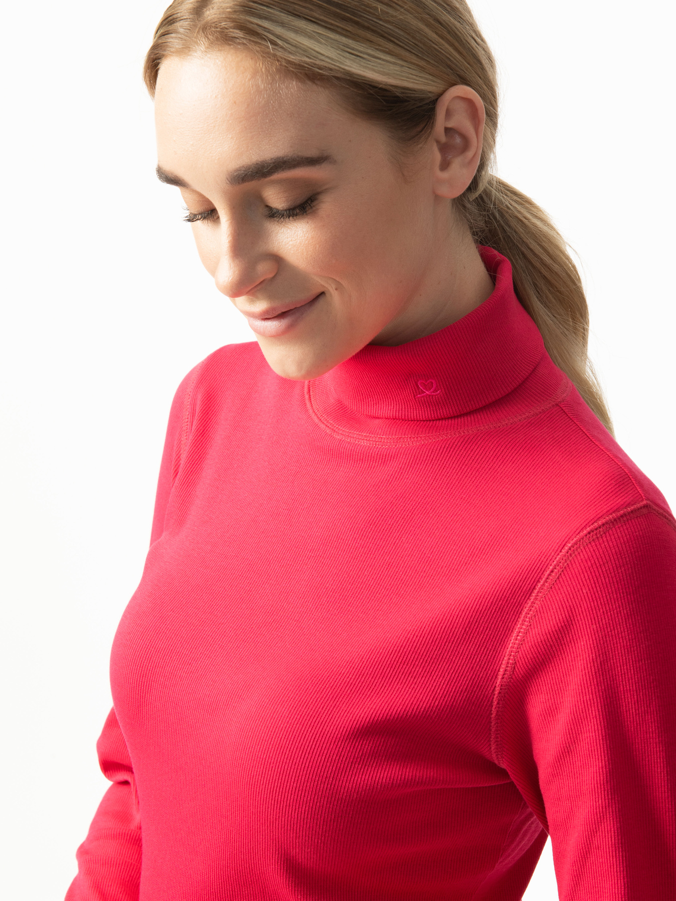 Maggie Long-sleeved Roll-neck Top
