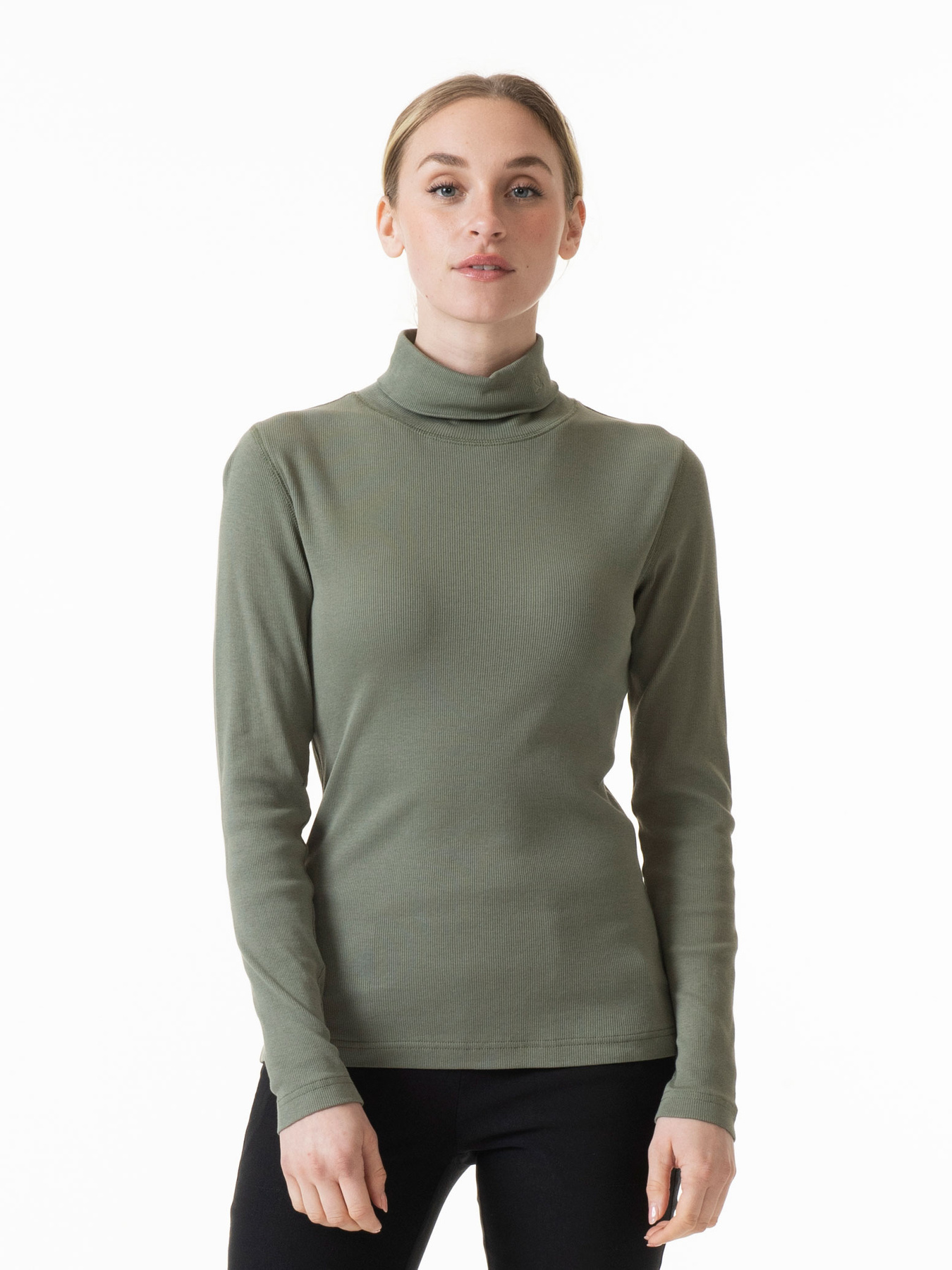 Maggie Long-sleeved Roll-neck Top