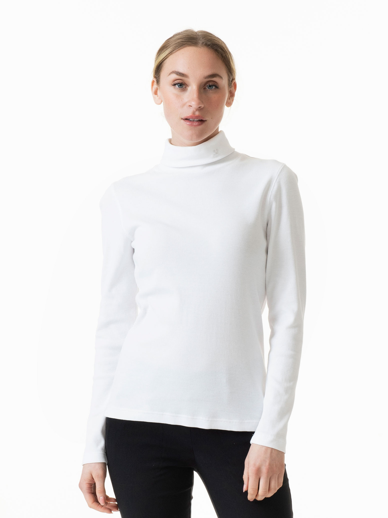 Maggie Long-sleeved Roll-neck Top